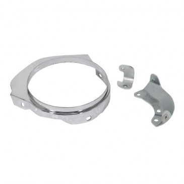 BELT COVER FOR MOPED MBK 88/881 CHROME (with fixing foot) -SELECTION P2R- 3701213424092