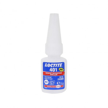 COLLE SUPER GLUE LOCTITE 401 (FLACON 5 g SOUS BLISTER) 5010266317786
