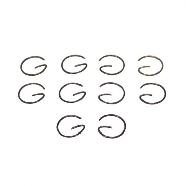 PISTON CIRCLIP Ø 12 (G SHAPED) FOR PEUGEOT/ AM6 / DERBI SENDA (PER 10) -SELECTION P2R- 3701213424719