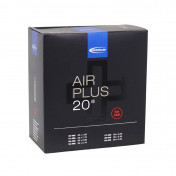 INNER TUBE FOR BICYCLE 20 x 1.50-2.35 SCHWALBE AIR PLUS -REINFORCED-ALUMINIUM PRESTA VALVE (40-406 to 54-428) (SV7AP) 4026495871655