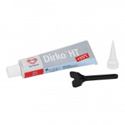 PATE A JOINT ELRING DIRKO GRISE +315°C (AVEC 1 BECS + CLE) (100g) (VENDU A L'UNITE) 4041248845509