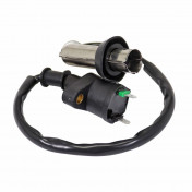 IGNITION COIL FOR SCOOT PEUGEOT 50 KISBEE 4STROKE, DJANGO 4STROKE 2018> (WITH SPARK PLUG CAP) -P2R- 3700948207611