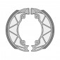 BRAKE SHOE NEWFREN FOR MAXISCOOTER PIAGGIO 125 X8 STREET 2006>, 125 LIBERTY 1998>, 125 FLY 2005> LIBERTY 125 - (GF0268 PRO) 8025832377085