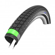 PNEU VTT URBAIN / VAE 26 X 2.15 SCHWALBE BIG BEN PLUS ADDIX NOIR TR (55-559) RENFORT GREEN-GUARD FLANC REFLEX HOMOLOGUE VAE e50 (REMPLACE LE BIG APPLE PLUS) 4026495787949
