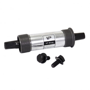 BOITIER PEDALIER VP CARRE A ROULEMENT 159,5mm FILETAGE ANGLAIS / BSC / 1,37x24 (BOITE DE 100mm) POUR FAT BIKE 4215901800001