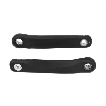 MANIVELLE DROITE + GAUCHE FSA 170mm NOIR ISIS POUR BOSCH 4ème génération (entraxe intérieur 143mm, entraxe extérieur 167mm) 4710243891155