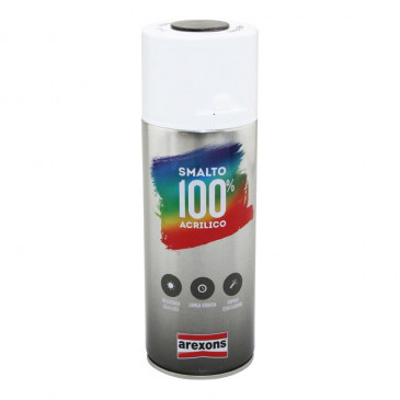 SPRAY-PAINT CAN AREXONS ACRYLIC 100 SMOKED VARNISH/BLACK TRANSPARENT spray 400 ml (3440)