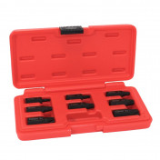 COFFRET POINTES CONIQUES AUTOGRIPPANTES POUR DEVISSER UNE VIS A TETE ENDOMMAGEE (DIAM DE 3 à 12mm) -BUZZETTI- (4913) 3700948282021