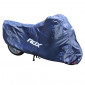 PROTECTIVE COVER FOR MOTORBIKE ADX 100% WATERPROOF-BLACK 246x104x127cm (POLYESTER/BUCKLE+EYELETS)