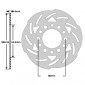 BRAKE DISC FOR PEUGEOT 50 SPEEDFIGHT 1997> Front /Rear (EXT 180mm, INT 62,5mm, 3 Holes ) -REPLAY- 3700948033357