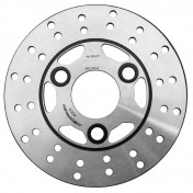 DISQUE DE FREIN ADAPTABLE APRILIA 50 SONIC GR 1997> AV / GILERA 50 EASY MOVING 1995> AV / MBK 50 BOOSTER 2001> AV / YAMAHA 50 BW S 1997> AV, 50 CR Z 1992> AV (EXT 155mm - INT 41mm - 3 TROUS) (DF4004A) -NEWFREN- 8025832148890