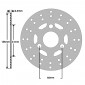 DISQUE DE FREIN ADAPTABLE APRILIA 50 SONIC GR 1997> AV / GILERA 50 EASY MOVING 1995> AV / MBK 50 BOOSTER 2001> AV / YAMAHA 50 BW S 1997> AV, 50 CR Z 1992> AV (EXT 155mm - INT 41mm - 3 TROUS) (DF4004A) -NEWFREN- 8025832148890