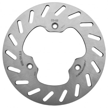 BRAKE DISC FOR DERBI 50 SENDA L-R 1994>1997 Front (EXT 218mm - INT 90.5mm - 3 Holes ) (DF4052A) -NEWFREN-