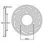 DISQUE DE FREIN ADAPTABLE SYM 50 MIO AV (EXT 160mm,INT 58mm, 3 TROUS)