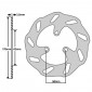 BRAKE DISC FOR PEUGEOT 50 LUDIX SNAKE Front (EXT 170mm, INT 42mm, 3 Holes ) 3700948154267