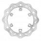 DISQUE DE FREIN ADAPTABLE GAS GAS 200 EC 1999>2011 AR, 300 EC R 2018> AR / HUSQVARNA 125 TC 2014> AR, 501 FE 2014> AR / KTM 250 EXC-F 2006> AR (EXT 220mm - INT 110mm - 6 TROUS) (DF5024A) -NEWFREN- 8025832341299