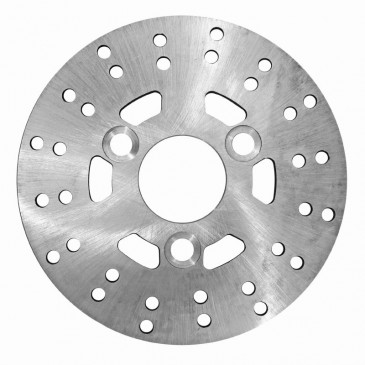 BRAKE DISC FOR MBK 50 BOOSTER 1990>1998 Front / YAMAHA 50 BWS 1990>1998 Front / PEUGEOT 50 LUDIX SNAKE 2004>Front V-CLIC Front / PIAGGIO 50 ZIP (EXT 155mm - INT 40mm - 3 Holes ) -P2R- 3700948050859
