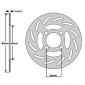 BRAKE DISC FOR MBK 50 BOOSTER 1999> Front NG 1995>1998 Front / YAMAHA 50 BWS 1999> Front BUMP 1995>1998 Front (EXT 180mm - INT 48mm - 4 Holes ) -P2R-