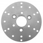 DISQUE DE FREIN ADAPTABLE MBK 50 BOOSTER 1990>1998 AV / YAMAHA 50 BWS 1990>1998 AV / PEUGEOT 50 LUDIX SNAKE 2004>AV, V-CLIC AV / PIAGGIO 50 ZIP 1993>1999 AV (EXT 155mm - INT 40,6mm - 3 TROUS) -IGM- 3700948152232