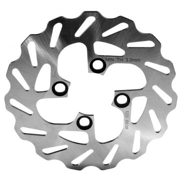 BRAKE DISC - POLINI FOR MBK 50 BOOSTER 1999> Front, NG 1995>1998 Front / YAMAHA 50 BWS 1999> Front, BUMP 1995>1998 Front (EXT 180mm - INT 66mm - 4 Holes ) (175.0038) 8054705113970