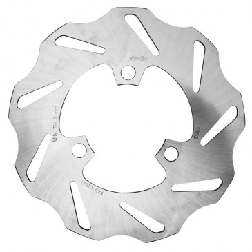 DISQUE DE FREIN POLINI POUR MBK 50 X LIMIT 2003>2006 AR, YAMAHA 50 DTR 2003>2006 AR, 125 XT X-R 2005>2008 AR, APRILIA 50 RX 2006> AR (EXT 180mm - INT 80mm - 3 TROUS) (175.0050) 8054705114861