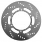 BRAKE DISC FOR 50cc MOTORBIKE MBK 50 X-POWER 2004> -FRONT-/YAMAHA 50 TZR 2004> -FRONT- (OUTER Ø 282mm, INNER Ø 132mm, 6 DRILL HOLES) -NEWFREN-