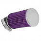 AIR FILTER REPLAY KN LONG BLUE ELBOW FIXING 45° Ø 28/35/50mm 3700948035894