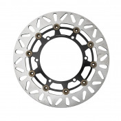 DISQUE DE FREIN ADAPTABLE YAMAHA 1300 FJR 2013>2015 AV (EXT 298mm - INT 132mm - TROUS) (DF5172AF) -NEWFREN- 8025832213857