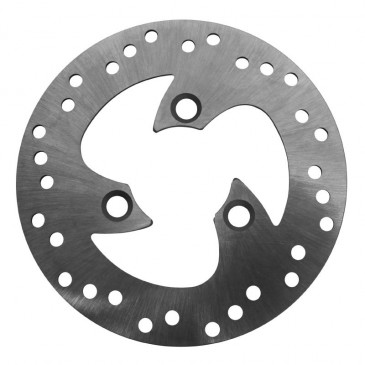 BRAKE DISC FOR PEUGEOT 50 TKR Front TREKKER Front VIVACITY Front BUXY Front / PIAGGIO 50 TYPHOON Front NRG Front / GILERA 50 STALKER Front / MALAGUTTI F12 Front (EXT 190mm - INT 58mm - 3 Holes ) -P2R-