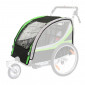 BACHE POUR REMORQUE ENFANT 137793 - PARTIE FIXE ARRIERE ET AVANT UNIQUEMENT 3700948116296
