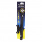 FLOOR PUMP -MINI VTT MICHELIN -WITH PRESSURE GAUGE- RESIN+ALUMINIUM FOLDABLE BASE - 8 BARS VP/VS - T SHAPED HANDLE