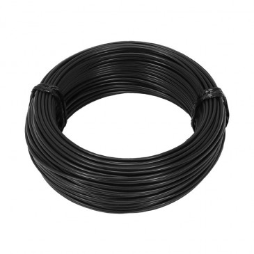 ELECTRIC WIRE 1,50mm2 MULTIPLE NETTING - BLACK (50M) -SELECTION P2R-