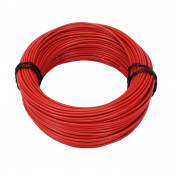 FIL ELECTRIQUE 1,50mm2 MULTIBRIN ROUGE (50M) -SELECTION P2R- 3701213426980