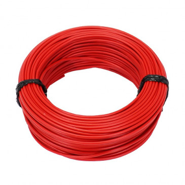 ELECTRIC WIRE 2,50mm2 MULTIPLE NETTING - RED (50M) -SELECTION P2R-