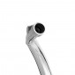 EXHAUST FOR 50CC MOTORBIKE VOCA CROSS CHROMED FOR SHERCO 50 SM-R, SE-R (LOW MOUNTING - BLUE ALUMINIUM SILENCER) 3700948276037