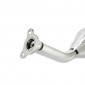 EXHAUST FOR 50CC MOTORBIKE VOCA CHROMED FOR BETA 50 RR 2012> (LOW MOUNTING - BLACK ALUMINIUM SILENCER)