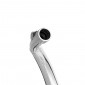 EXHAUST FOR 50CC MOTORBIKE VOCA CHROMED FOR BETA 50 RR 2012>(LOW MOUNTING - RED ALUMINIUM SILENCER)