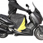 COUVRE JAMBE PILOTE ADX UNIVERSEL NOIR INTERIEUR VELOURS (SE FIXE SUR LE SCOOT) 3700948109359