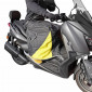 LEG COVER - ADX UNIVERSAL FOR RIDER- BLACK+ VELVET INSIDE (TO BE ATTACHED TO THE BIKE) 3700948109359