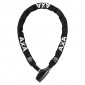 ANTITHEFT FOR BICYCLE - KEY NCHAIN LOCK AXA ABSOLUTE L90cm Ø 5mm BLACK- Security level 7/15 8713249278049