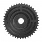 CHAINRING FOR EBIKE- DIRECT MOUNT 42 Teeth. Single- BLACK AMUMINIUM 7075 STRONGLIGHT (FOR BOSCH SYSTEM 3rd GENERATION)) 3700223720804