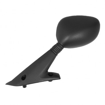 MIRROR- LEFT "PIAGGIO GENUINE PART" 125-250-400 X-EVO 2007> BLACK -CM180302-