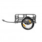 CARGO BICYCLE TRAILER- MAX LOAD 30Kgs (L68x46xH20) foldable with 16" wheels - ASSEMBLY ON REAR WHEEL AXLE