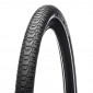 PNEU VTT URBAIN / VAE 26 X 1.75 HUTCHINSON HAUSSMANN INFINITY PROTECT NOIR TR REINFORCED 5mm FLANC REFLEX (47-559) HOMOLOGUE VAE e50 3248382082413