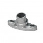 PIPE ADMISSION CYCLO MALOSSI ALU POUR MBK 88 DIAM INT 15,5 mm / DIAM EXT 19 mm (POUR CARBU SHA) (022066B)