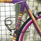 ANTIVOL VELO / TROTTINETTE CABLE A BOUCLE AVEC MENOTTE MASTERLOCK STREET CUFF DIAM 8mm L1M - LIVRE AVEC 4 CLES -NIVEAU SECURITE 6 3520190944702
