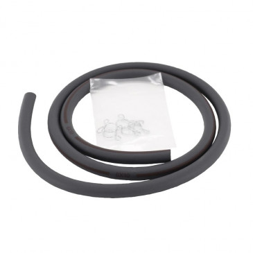 DURITE ESSENCE HQ DIAM 6mm LONG 1M NOIR HAUTE QUALITE (AVEC 5 CLIPS - PRESSION MAX 10 BARS) 3700948020944