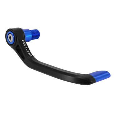PROTECTION LEVIER DE FREIN MAXISCOOTER RECKLESS ALU POUR YAMAHA 530 TMAX 2017>2019 NOIR/BLEU DROIT (VENDU A L'UNITE) 3700948222379