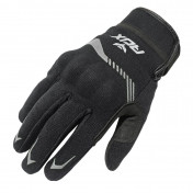 GLOVES ADX SPRING/SUMMER VISTA WITH KNUCLE ARMORBLACK/SILVER EURO 8 (S) (APPROVED EN 13594:2015)