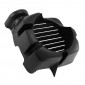 CACHE TURBINE SCOOT ADAPTABLE MBK 50 OVETTO 4T 2008>/YAMAHA 50 NEOS 4T 2008> NOIR -P2R- 3700948209530